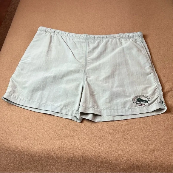 Tommy Bahama Light Green/Grey Swim Shorts Men's Size Large - Picture 8 of 13